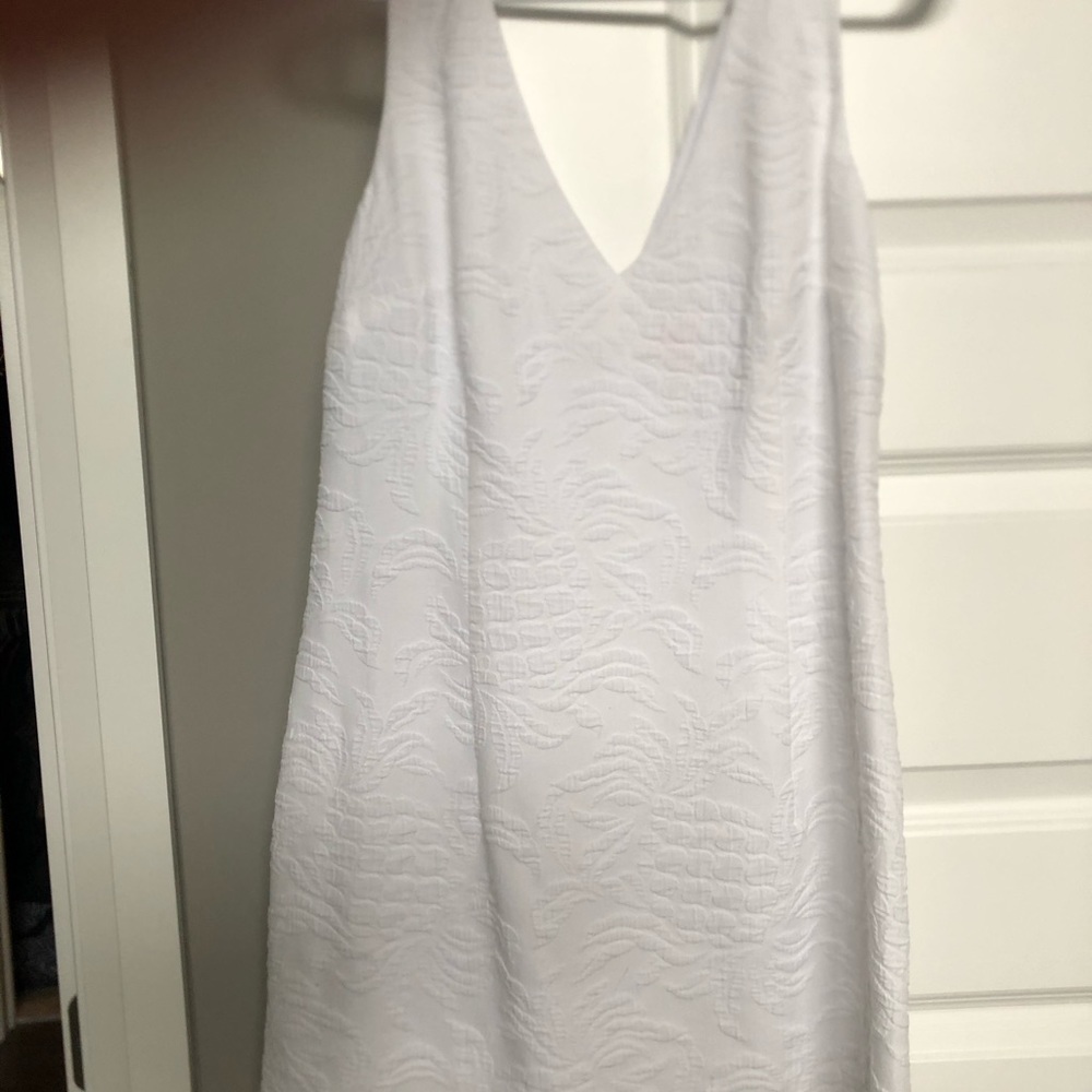 Lilly Pulitzer white shift dress
